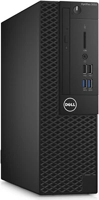 Dell Optiplex 3050 SFF Core i5-7500 3.40 DVD 16GB DDR4 2TB 256GB SSD Win 11 Pro - Image 1 of 2