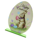  Decor for Table Spring Wood Sign Easter Egg Decoration Eggs
