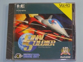 unopened NEC PC Engine Final Soldier FINAL SOLDIER HuCARD Japan B2