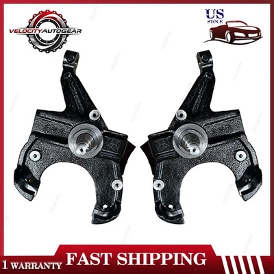 New Drop Lowering Spindles 1.25" Rotor 2WD 3'' For 1973-1987 Chevrolet C-10 R10 Foto 1 de 4