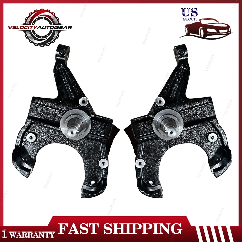 New Drop Lowering Spindles 1.25" Rotor 2WD 3'' For 1973-1987 Chevrolet C-10 R10 — 第 1/4 张图片