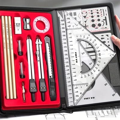 Good Quality Professional Drawing Set Suitable for Architects Engineers Students - Image 1 of 4
