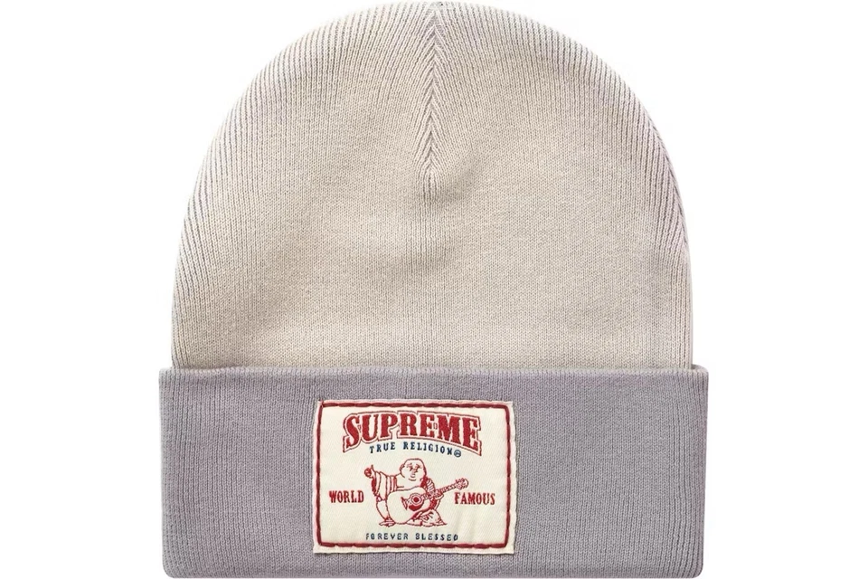 Gorro Supreme True Religion gris claro - FW21 - EE. UU. - agotado en todas partes / raro Foto 1 de 4