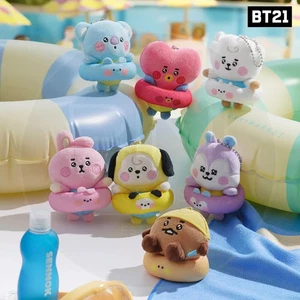 BTS BT21 Artículos Oficiales LLAVERO BEBÉ PELUCHE EDICIÓN SPLASH + Número de Seguimiento - Imagen 1 de 16