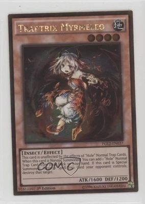 Traptrix Myrmeleo 1st Ed. YuGiOh Premium Gold: Return of the Gold #PGL2-EN037 - Image 1 of 2