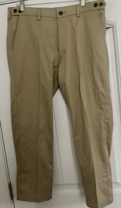 Edwin Marke Herren 36 x 28 elegante oder lässige khaki Hose beige neu mit Etikett (F084) - Bild 1 von 2