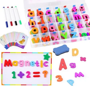 Alphabet Magnetic Letters Magnet Toys for Toddlers Kids, 237 PCS ABC Learning... - Picture 1 of 9