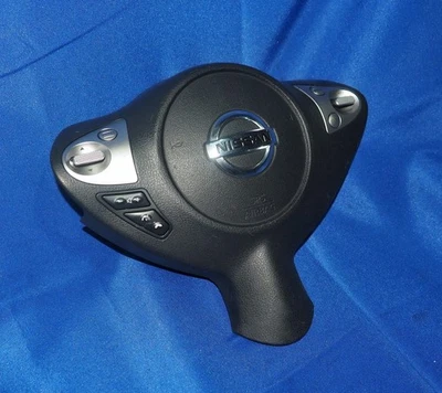 Conjunto de bolsa de aire para volante izquierdo Nissan Máxima 2009-2014 negro OEM Foto 1 de 4