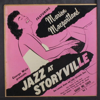 MARION MCPARTLAND: jazz at storyville vol. 3 Savoy Records 12" LP 33 RPM - Image 1 of 2