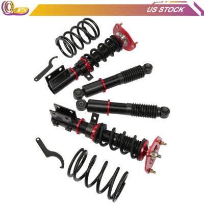 Complete Coilover Kits For 2012-18 Hyundai Veloster Adj Height Shocks Struts Foto 1 de 4