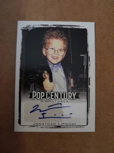 Jonathan Lipnicki Autogrammkarte 2017 Leaf Pop Century - Bild 1 von 2