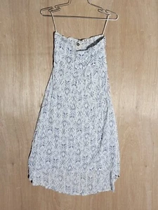 roxy prendisole donna senza spalline taglia small leggero geometrico - Foto 1 di 6