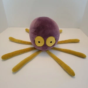 Rare Jellycat London 16" Shrinking Violet Plush Purple Yellow Squid Retired - Picture 1 of 8