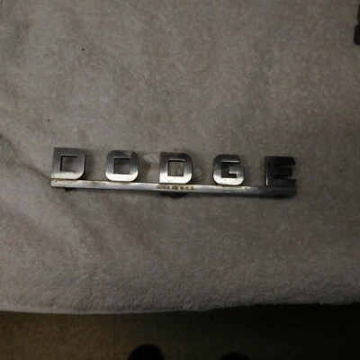 1951-52  Dodge  Pickup - Panel Truck HOOD Badge #3 - Image 1 of 3