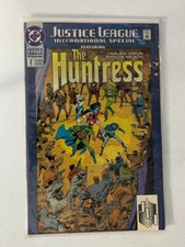 Justice League International Special # 2 (DC Comics, 1991) Feat. The Huntress | 