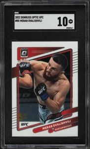 2022 Donruss Optic UFC Merab Dvalishvili #85 SGC 10 - Picture 1 of 2