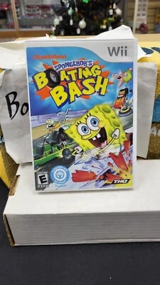 CIB SPONGEBOB'S BOATING BASH NINTENDO WII VIDEO GAME COMPLETE IN BOX - Image 1 of 4