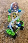 L1994- Fisher Price Planet Heroes Earth "Ace" with Superboard  Vechicle