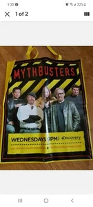 Mythbusters Large Shopping Bag from San Diego Comic Con 2010 -! - Picture 1 of 2
