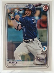 2020 Bowman 1st Edition Wander Franco #BFE1 Rays 