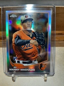 2013 TOPPS CHROME REFRACTOR #12 - MANNY MACHADO RC - Picture 1 of 2