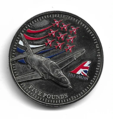 Bailiwick of Jersey 2015 - TAIFIN  - FIVE POUNDS - Image 1 of 2