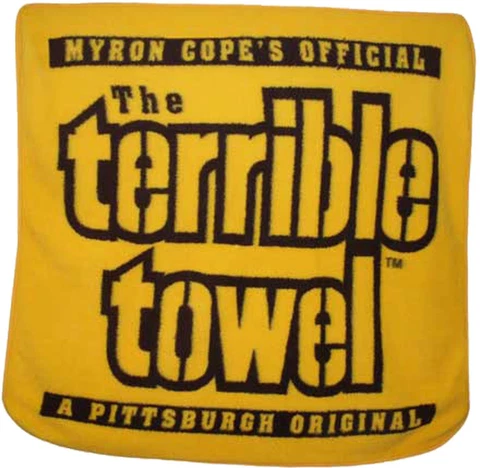 Pittsburgh Steelers Terrible Towel Large Soft Fleece Throw Blanket 50" X 60" Cover