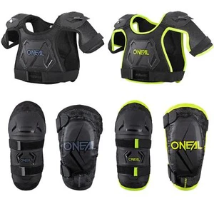 O'Neal Peewee Kinder Protektoren Combo Komplettset Knie Ellenbogen Oberteil 4-9 - Bild 1 von 13