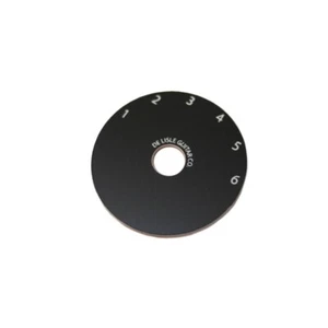 Varitone 6 Position Switch Dial Control Number Plate 4 Gibson ES345 BLACK - Picture 1 of 1