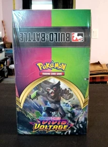 Pokemon Vivid Voltage Costruzione e Battaglia Display Box da 10 ~ Sigillato in fabbrica - Foto 1 di 2