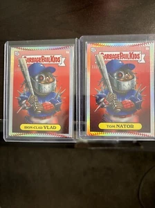 Alex Pardee GPK Serie 2 6a und 6b Rainbow Baseball Threads 2 Karten insgesamt - Bild 1 von 6