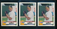 lot (3) 1993 Fleer Pro Cards #791 Bobby Chouinard Modesto A's (BL46) SWSW6
