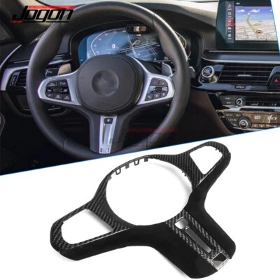 Cubierta de volante de coche Alcantara para BMW G30 G31 G32 M5 F90 M550i 640i Foto 1 de 4