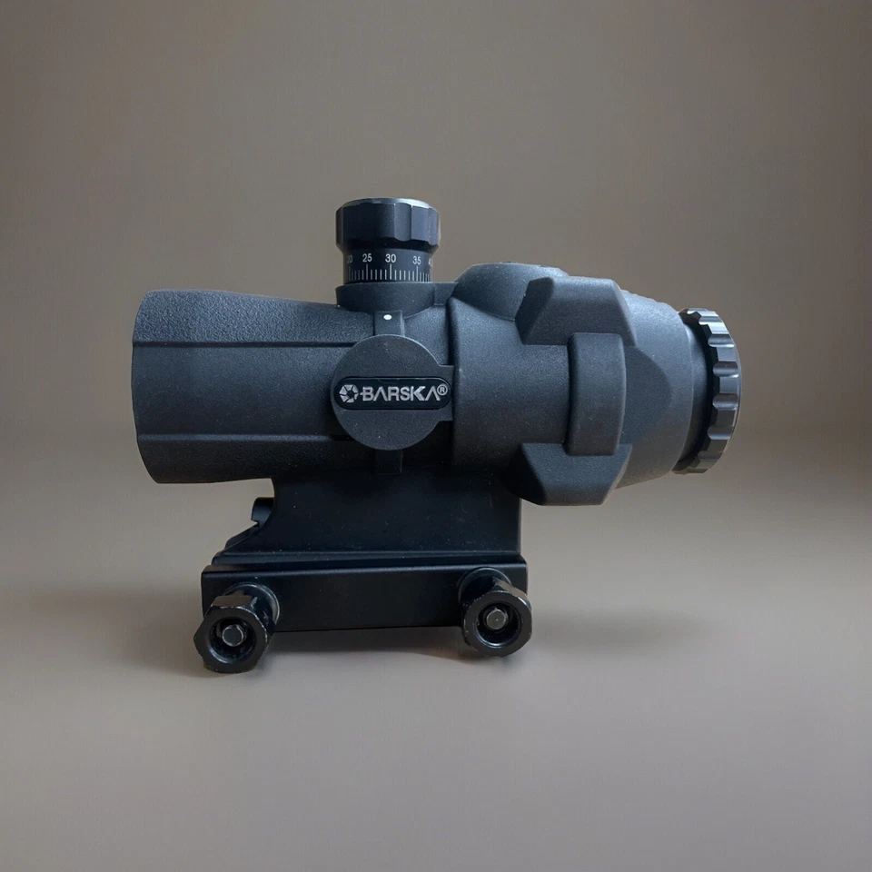 Mira para rifle blindada de goma prisma Barska 3x30 AR-X PRO, ¡punto cruzado Illum rojo!! Foto 1 de 4