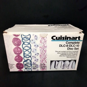 Cuisinart Food Processor Complete Disc Set DLC-870 for DLC-8 DLC-10 CFP Basic - Picture 1 of 6