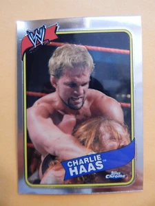 2008 Topps Heritage III Chrome WWE Wrestling Card #24 Charlie Haas - Picture 1 of 2