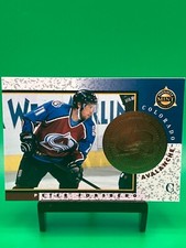 1997-98 Pinnacle Mint Colorado Avalanche Hockey Card #3 Peter Forsberg 