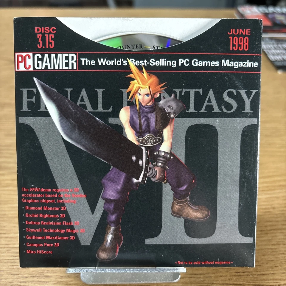 Pc Gamer Demo Disc 1998 Final Fantasy VII - Image 1 of 3