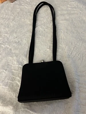 Nine West Vintage Black Occasion Purse Exc Cond - Image 1 of 3