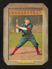 1911 T3 Turkey Red Baseball Cabinet #112 Dode Paskert Cin and Phila Natl 6390