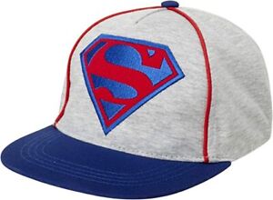 DC Comics Superman Kids Baseball Hat for Little Boys Ages 4-7