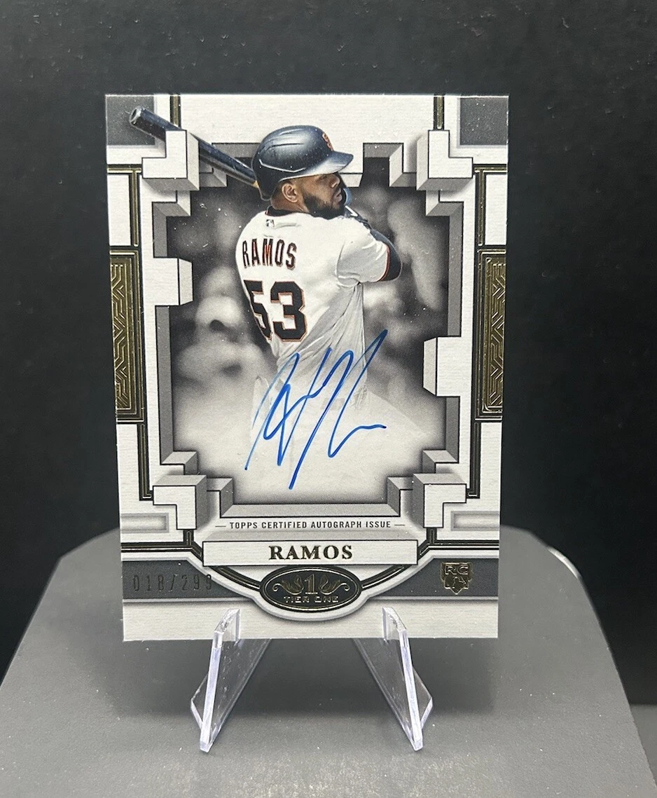 2023 Topps Tier One - Break Out Autographs #BOA-HR Heliot Ramos /299 (AU)