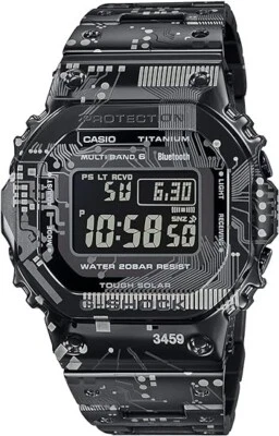 CASIO G-SHOCK GMW-B5000TCC-1JR Full Metal Titanium Bluetooth Solar Watch 43.2mm - Image 1 of 4