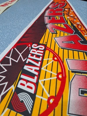 Portland Trail Blazers Pennant Wincraft NBA Vintage - Image 1 of 4