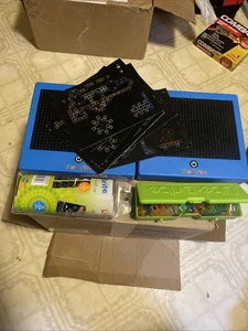 2 Classic Lite-Brite 2014 mit Heringen & 27 Vorlagen Top Zustand - Bild 1 von 9