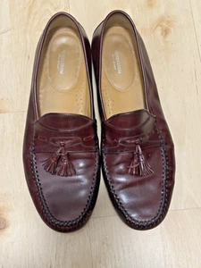 Nordstrom Herren Braun Handgefertigt Italien Leder Halbschuhe Schuhe 11,5 W - Bild 1 von 5