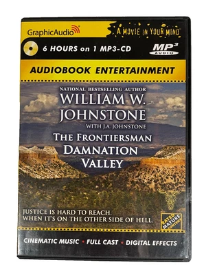 Graphic Audio Book FRONTIERSMAN 4: Damnation Valley MP3-CD Western - Imagem 1 de 4