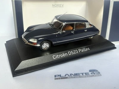 NOREV 157059 CITROEN DS 21 PALLAS 1973 ORIENT BLUE 1:43 - Photo 1/4