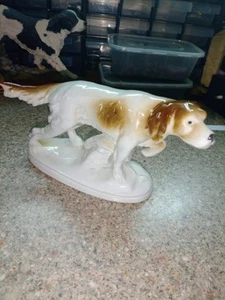 CONTINENTAL HUNTING DOG POINTER PORCELAIN No. 5948 PERFECT CONDITION - Picture 1 of 6