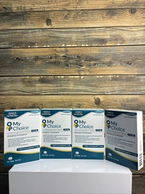 4 Pk My Choice Emergency Contraceptive (Compare to Plan B One Step)- Exp 04/2027 - Image 1 of 3